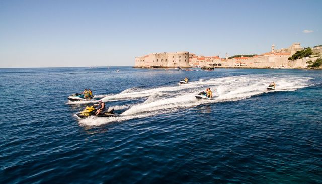 jet ski safari tour along the dubrovnik riviera image 1