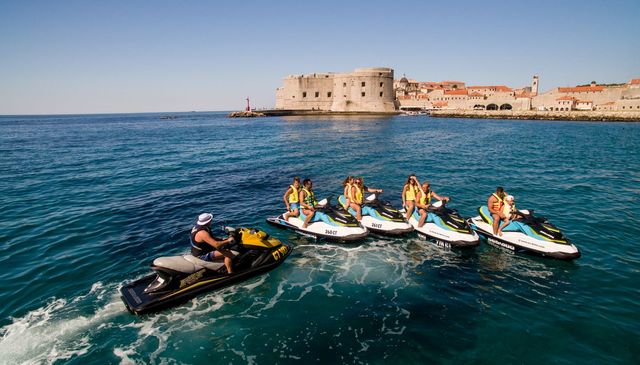 jet ski safari tour along the dubrovnik riviera image 2