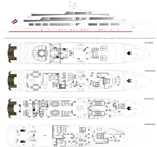 Luxury boutique cruiser custom-built in Croatia