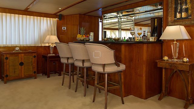 Boward marine vintage luxury yacht