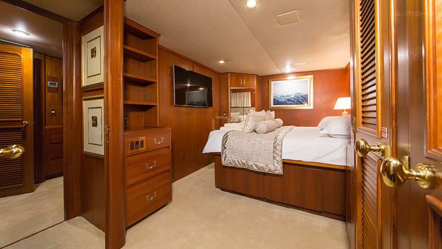 Boward marine vintage luxury yacht