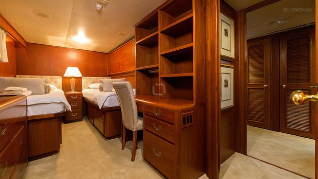 Boward marine vintage luxury yacht