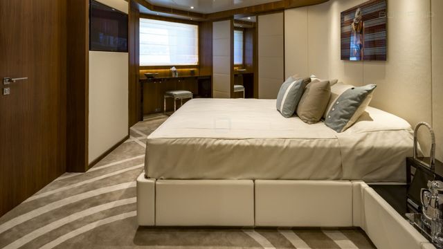 Seven-star experience, this yacht is ideal for up to 12 pax