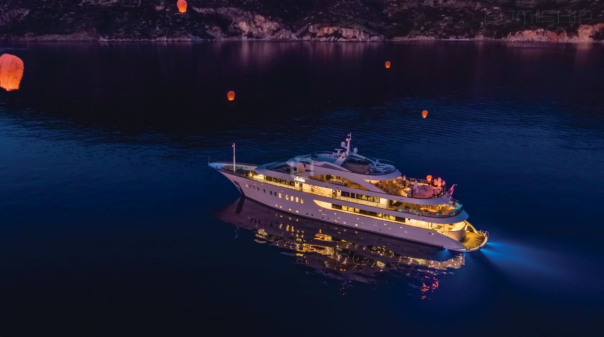 M/Y ANTHEA - CUSTOM MADE 52 M MOTOR YACHT