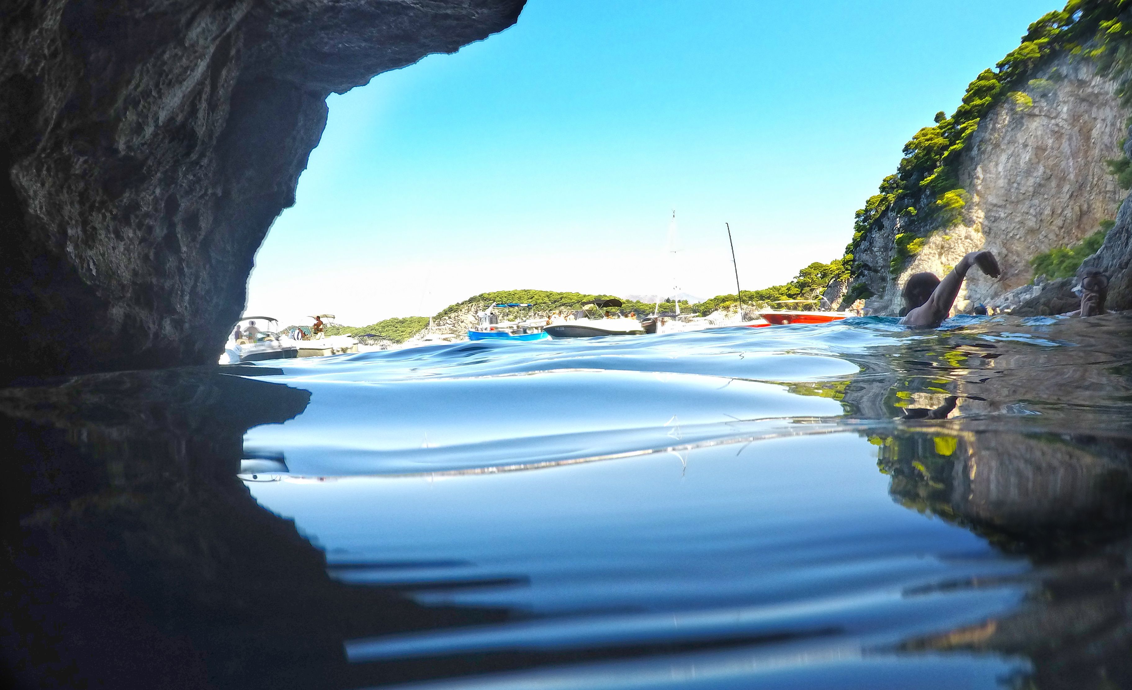 Blue Cave Kolocep, Dubrovnik private boat tour. Book your adventure with Tendo Travel!